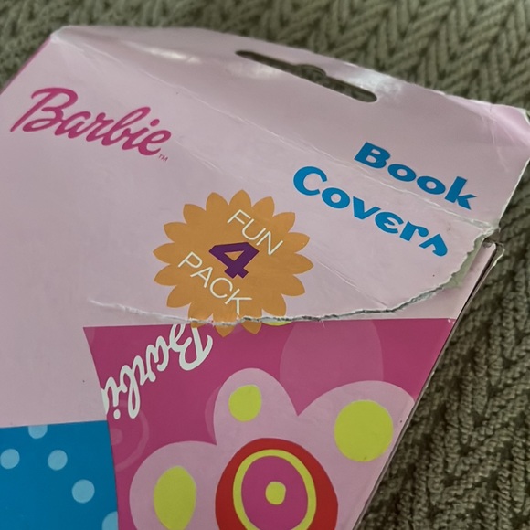 Vintage Boxed Set 4 Barbie Girls Club Book Covers Peel Stick Mattel 2000 Crafts - Picture 5 of 8